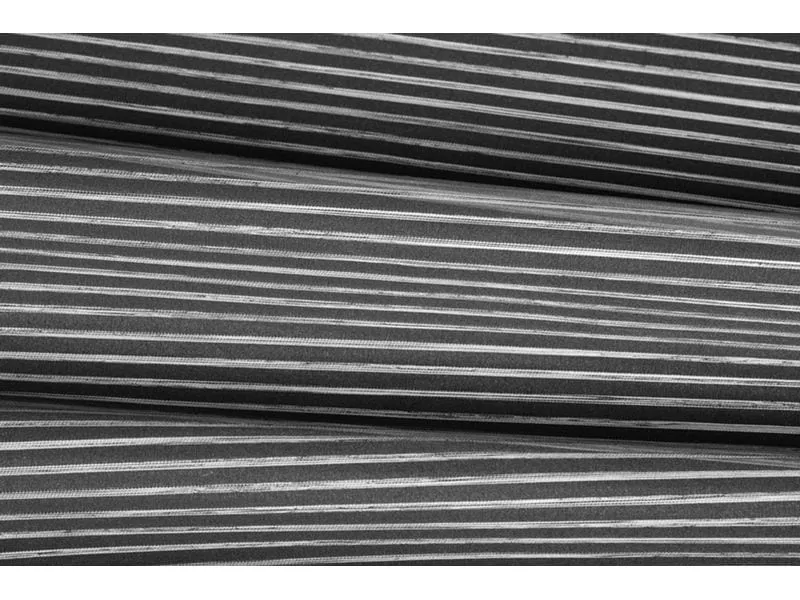 Hubatka Flächenvorhang Uni 60 cm x 240 cm, Grau