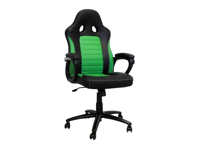 Racing Chairs Gaming-Stuhl CL-RC-BG Grün/Schwarz Racing Chairs Gaming-Stuhl CL-RC-BG Grün/Schwarz