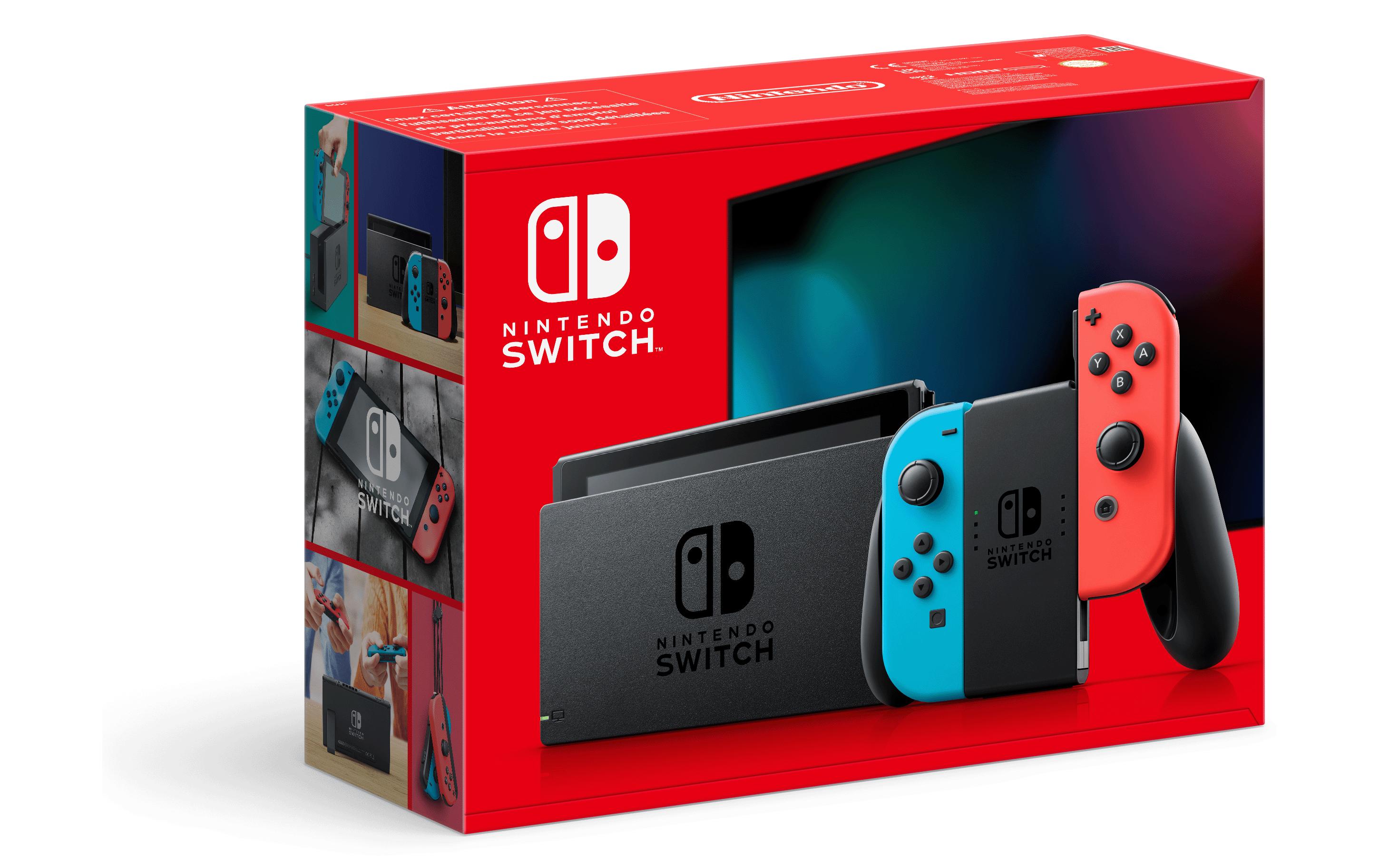 Nintendo Switch Rot/Blau