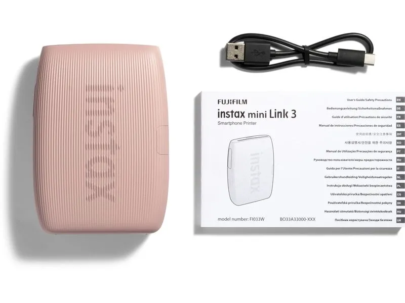 Fujifilm Mobiler Drucker mini Link 3 Pink Fujifilm Mobiler Drucker mini Link 3 Pink