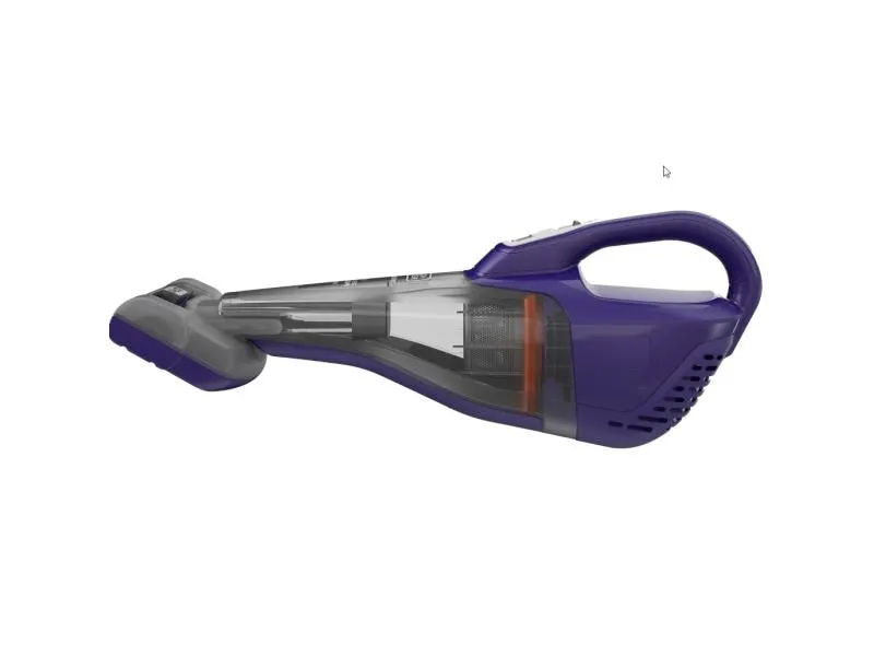 BLACK+DECKER Akku-Handsauger Dustbuster Pet Titanium/Violett BLACK+DECKER Akku-Handsauger Dustbuster Pet Titanium/Violett