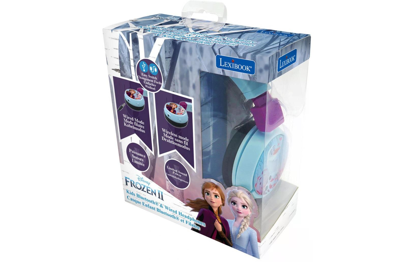 Lexibook Kinderkopfhörer Disney Frozen 2-in-1-Bluetooth Lexibook Kinderkopfhörer Disney Frozen 2-in-1-Bluetooth