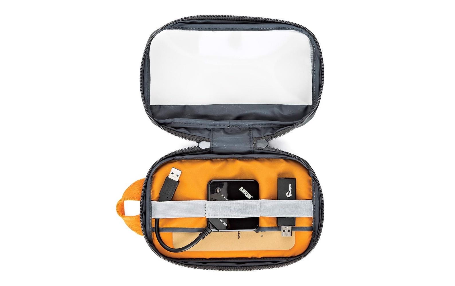 Lowepro Kameratasche GearUp Pouch Mini (GRL) Grau