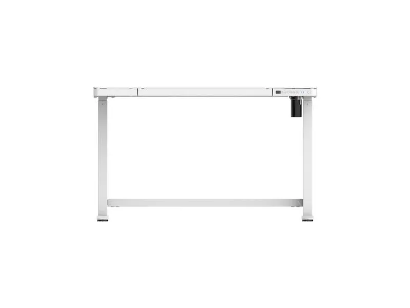 Contini ET118, 120 x 60 cm, mit Tischplatte Glas, Weiss Contini ET118, 120 x 60 cm, mit Tischplatte Glas, Weiss