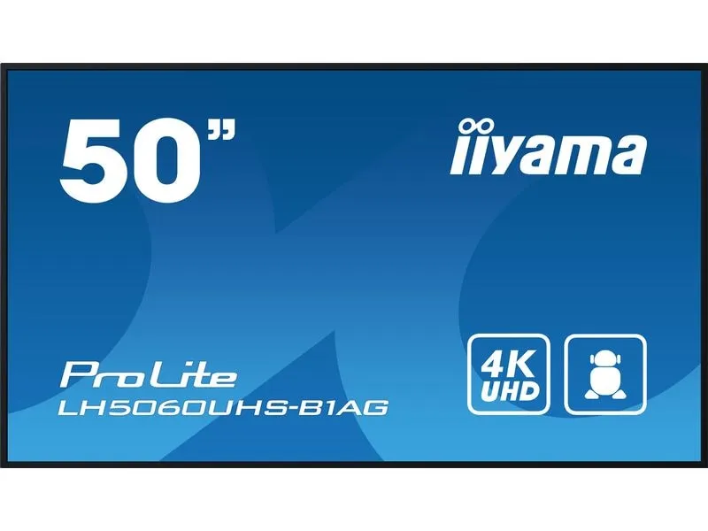 iiyama Public Display ProLite LH5060UHS-B1AG 49.5 iiyama Public Display ProLite LH5060UHS-B1AG 49.5