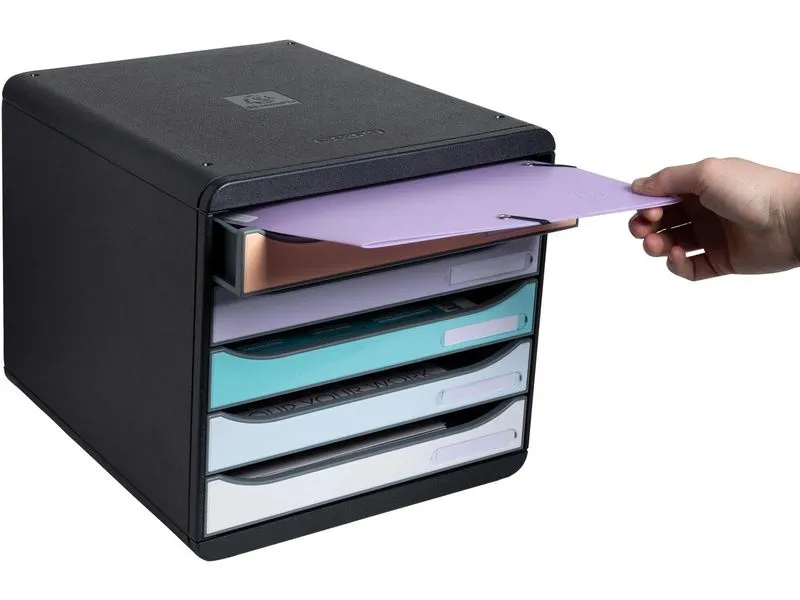 Exacompta Schubladenbox Big Box Plus, Aquarel Exacompta Schubladenbox Big Box Plus, Aquarel