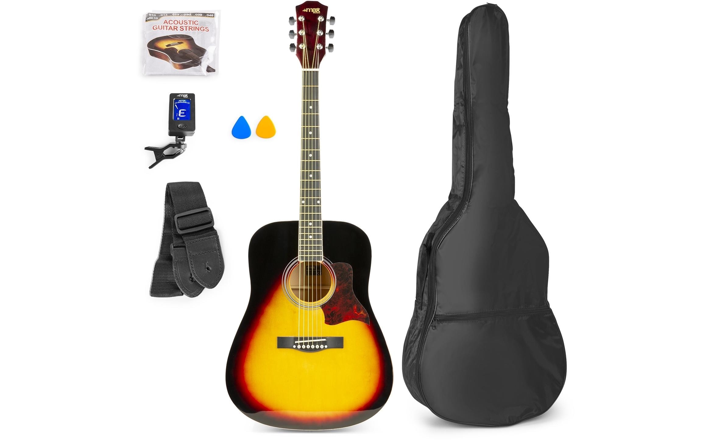 MAX Westerngitarre SoloJam Set – Sunburst MAX Westerngitarre SoloJam Set – Sunburst