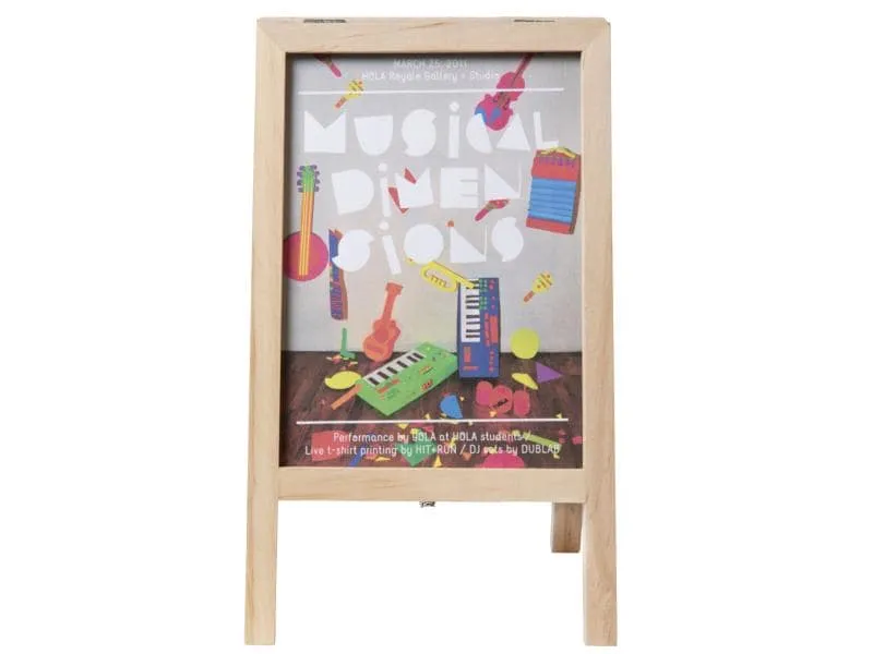 Securit Minikreidetafel Mini 25 x 15.2cm 2 in 1, Hellbraun/Schwarz Securit Minikreidetafel Mini 25 x 15.2cm 2 in 1, Hellbraun/Schwarz