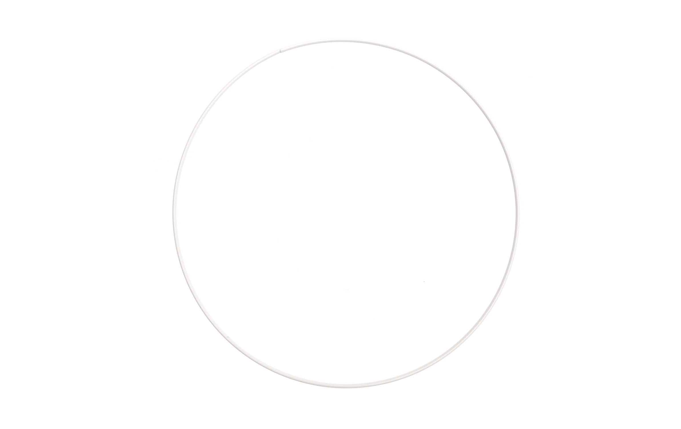 Rico Design Metallring 25 cm Weiss 1 Stück Rico Design Metallring 25 cm Weiss 1 Stück