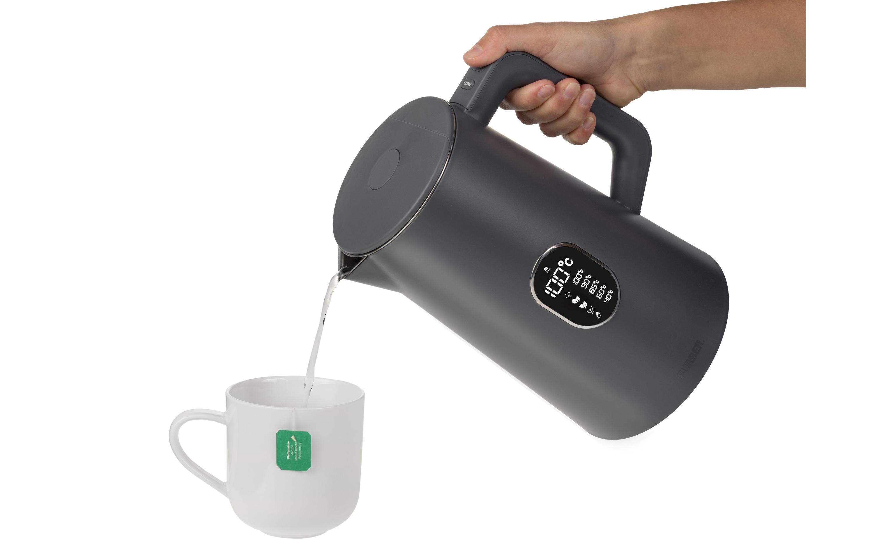 FURBER Wasserkocher Veloce, 1.5 L, Grau