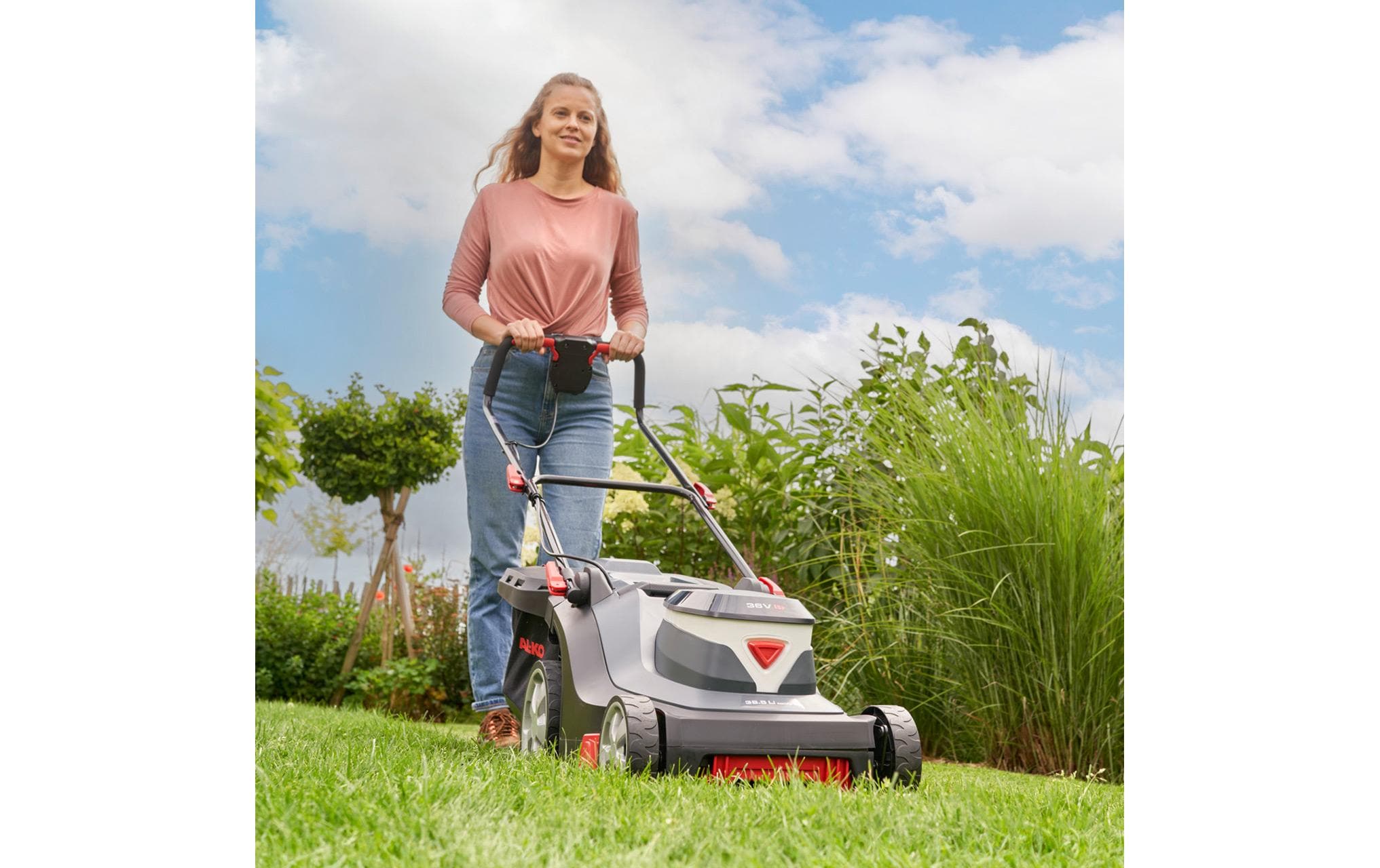 AL-KO Akku-Rasenmäher 36 V 38.5 Li Comfort SET