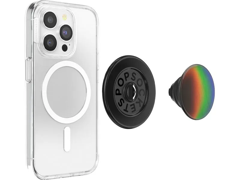 PopSockets Halterung PopGrip Clay Specle Aluminium