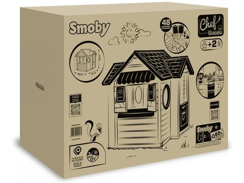 Smoby Spielhaus Life Chef Smoby Spielhaus Life Chef