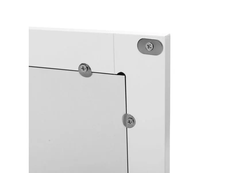 VASAGLE Spiegelkabinett, 56 x 13 x 58 cm, Weiss