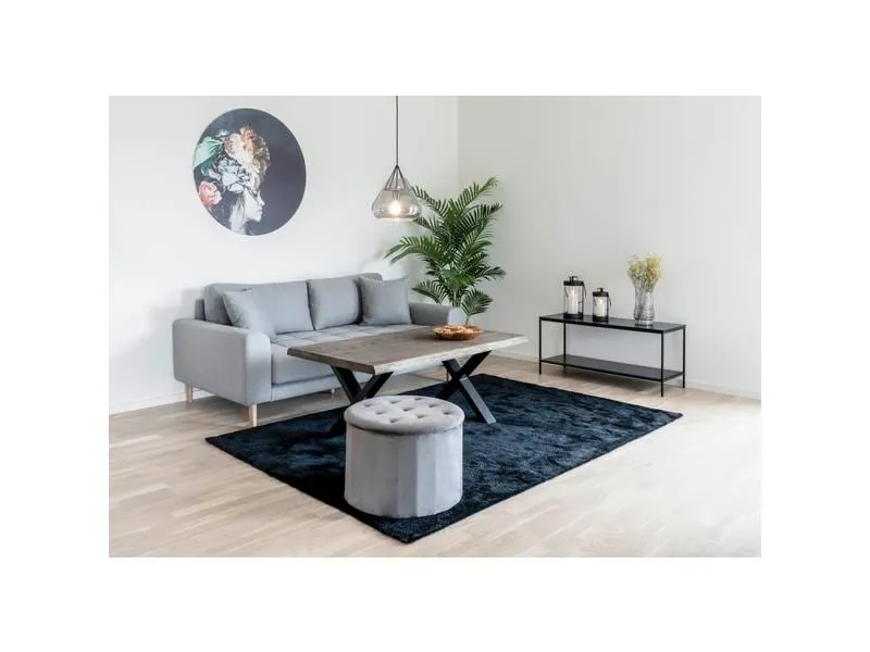 House Nordic TV-Möbel Vita 36 x 100 cm, Schwarz