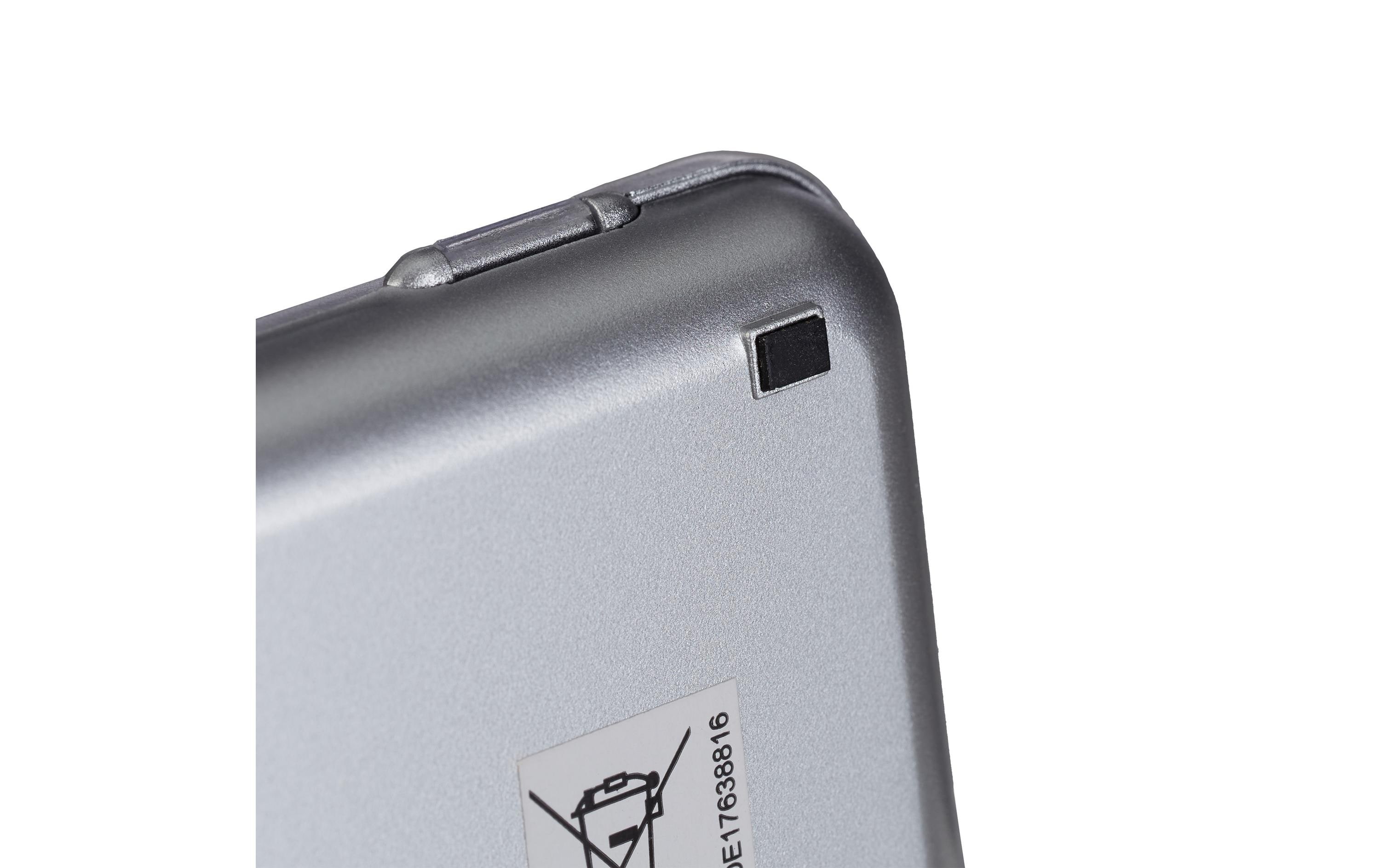 relaxdays Präzisionswaage Mini Silber