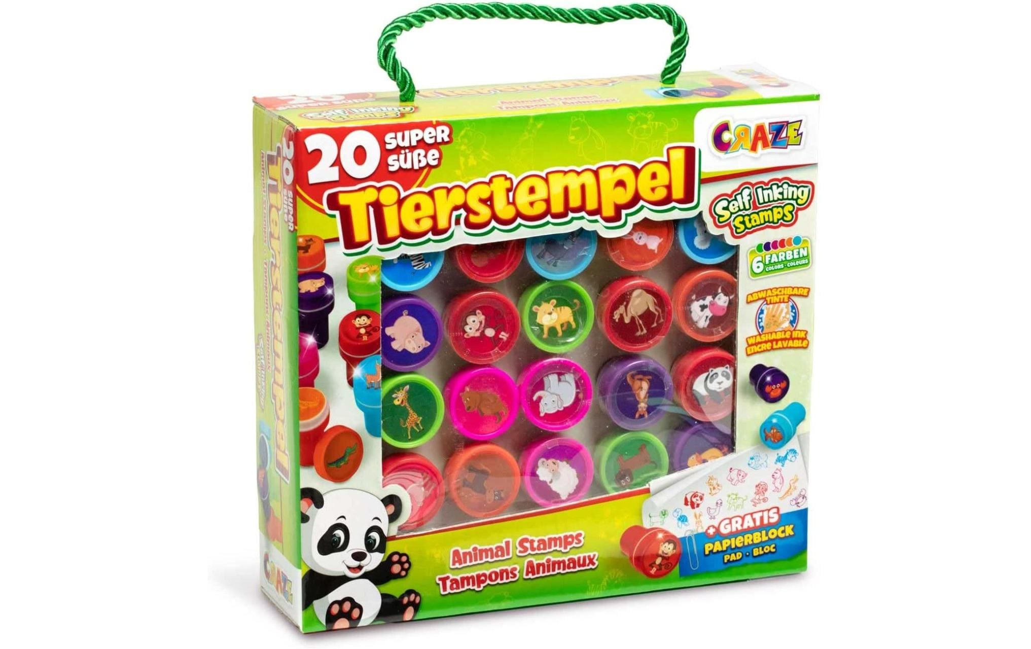 Craze Tierstempel 20 Stück Craze Tierstempel 20 Stück