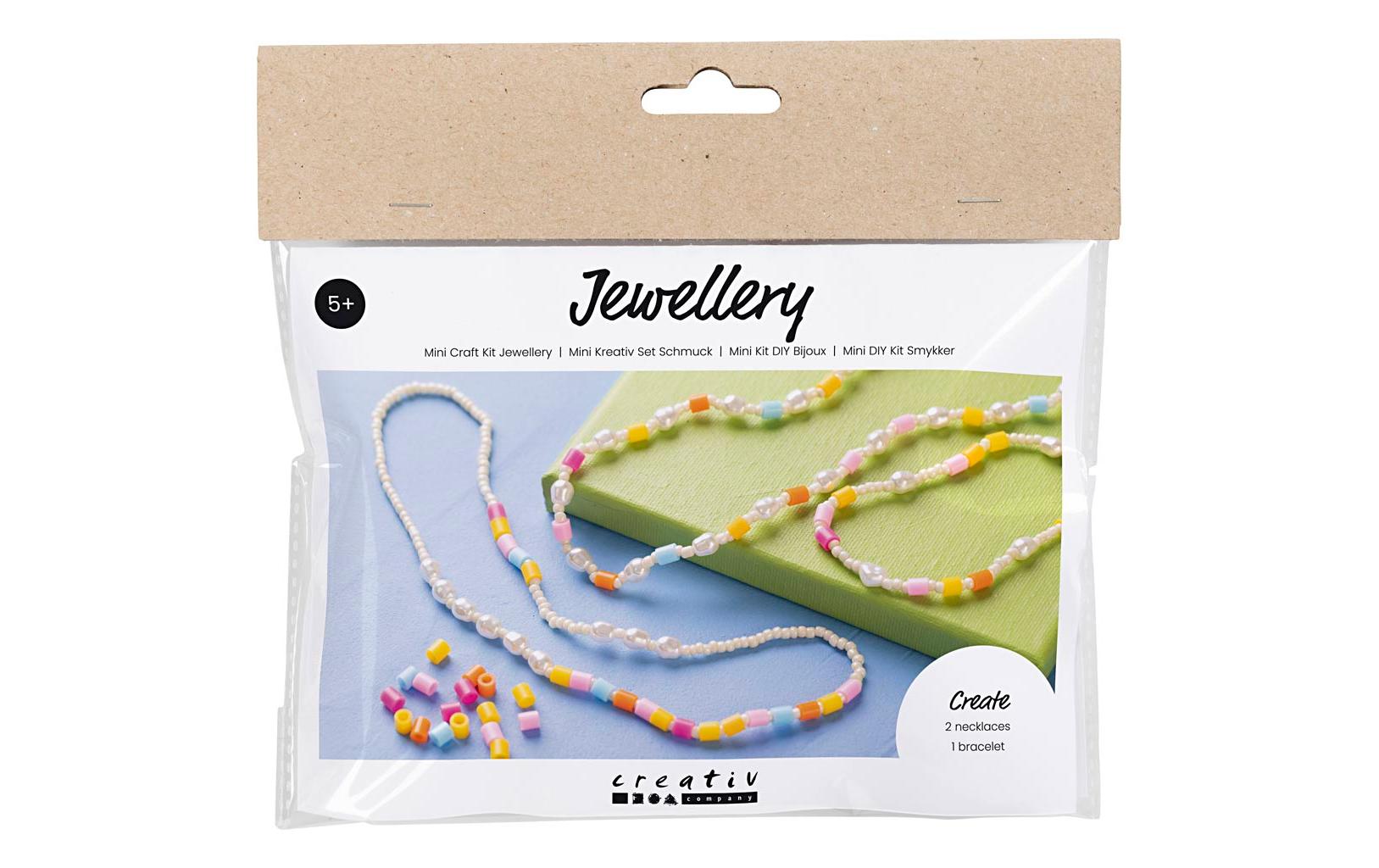 Creativ Company Schmuck Bastelset Armband und Halskette, assortiert Creativ Company Schmuck Bastelset Armband und Halskette, assortiert