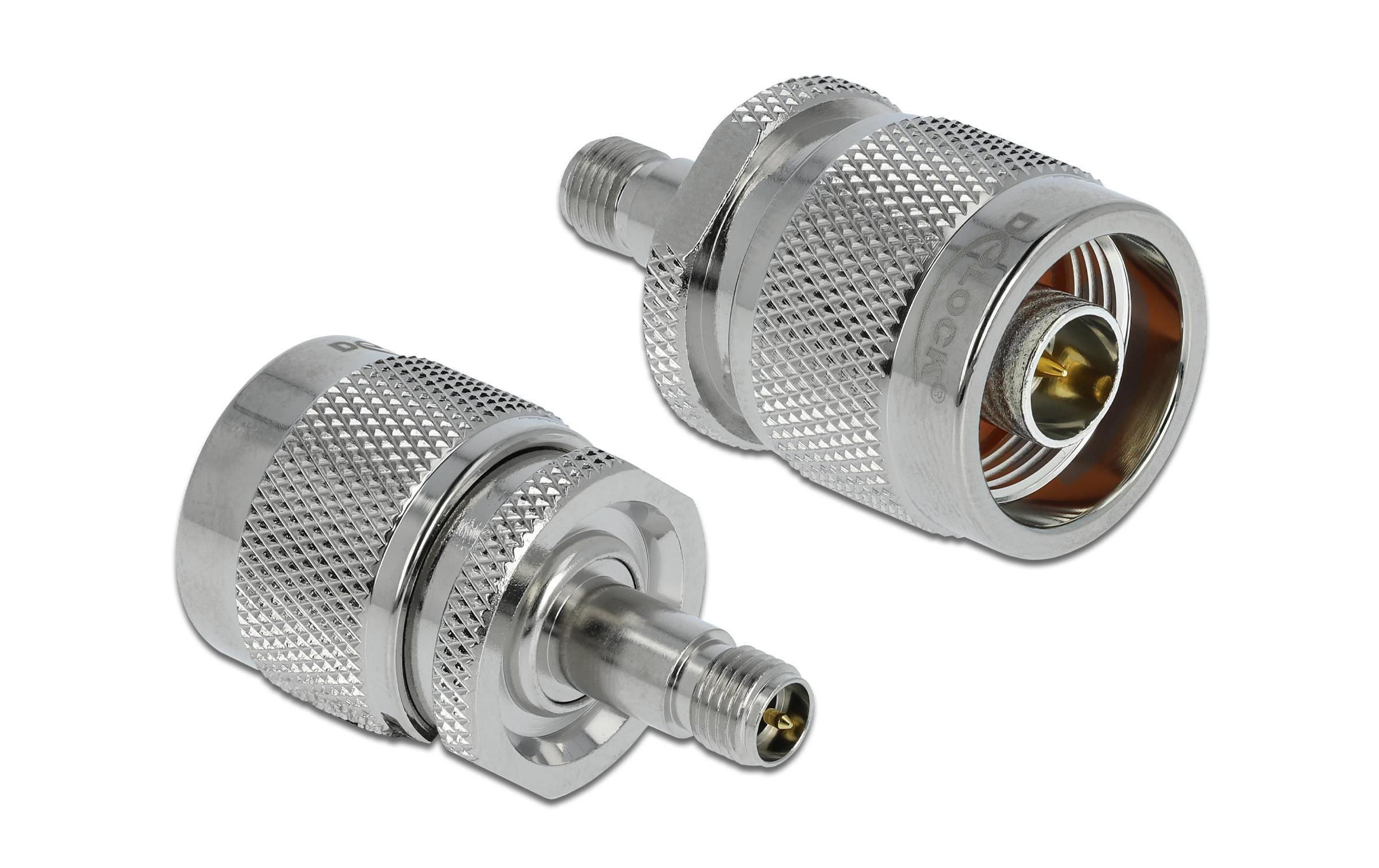 Delock Antennenadapter N-Type Stecker (m) - RP-SMA Buchse (f)