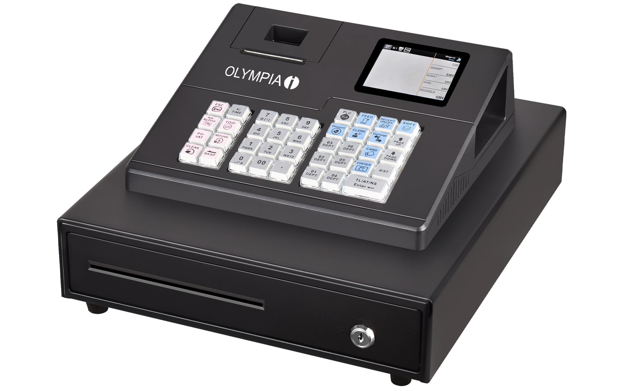 Olympia Registrierkasse K100 Schwarz
