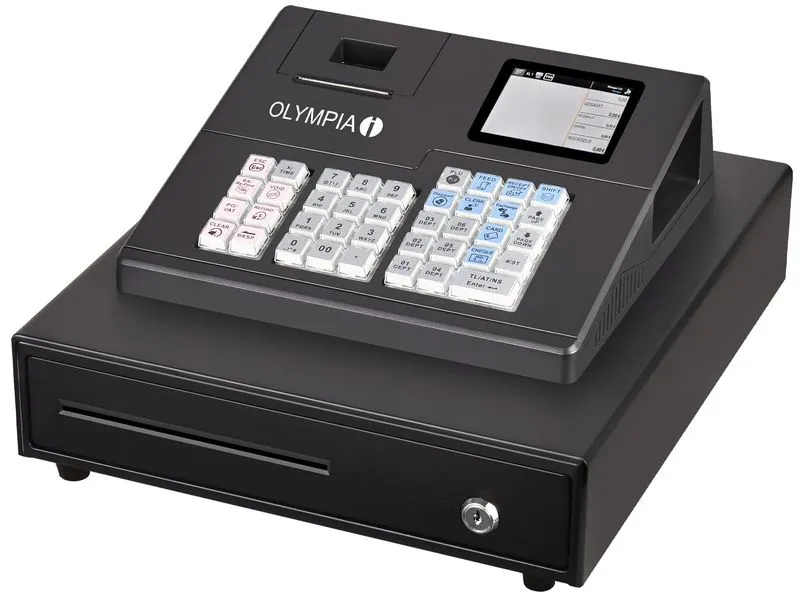 Olympia Registrierkasse K100 Schwarz