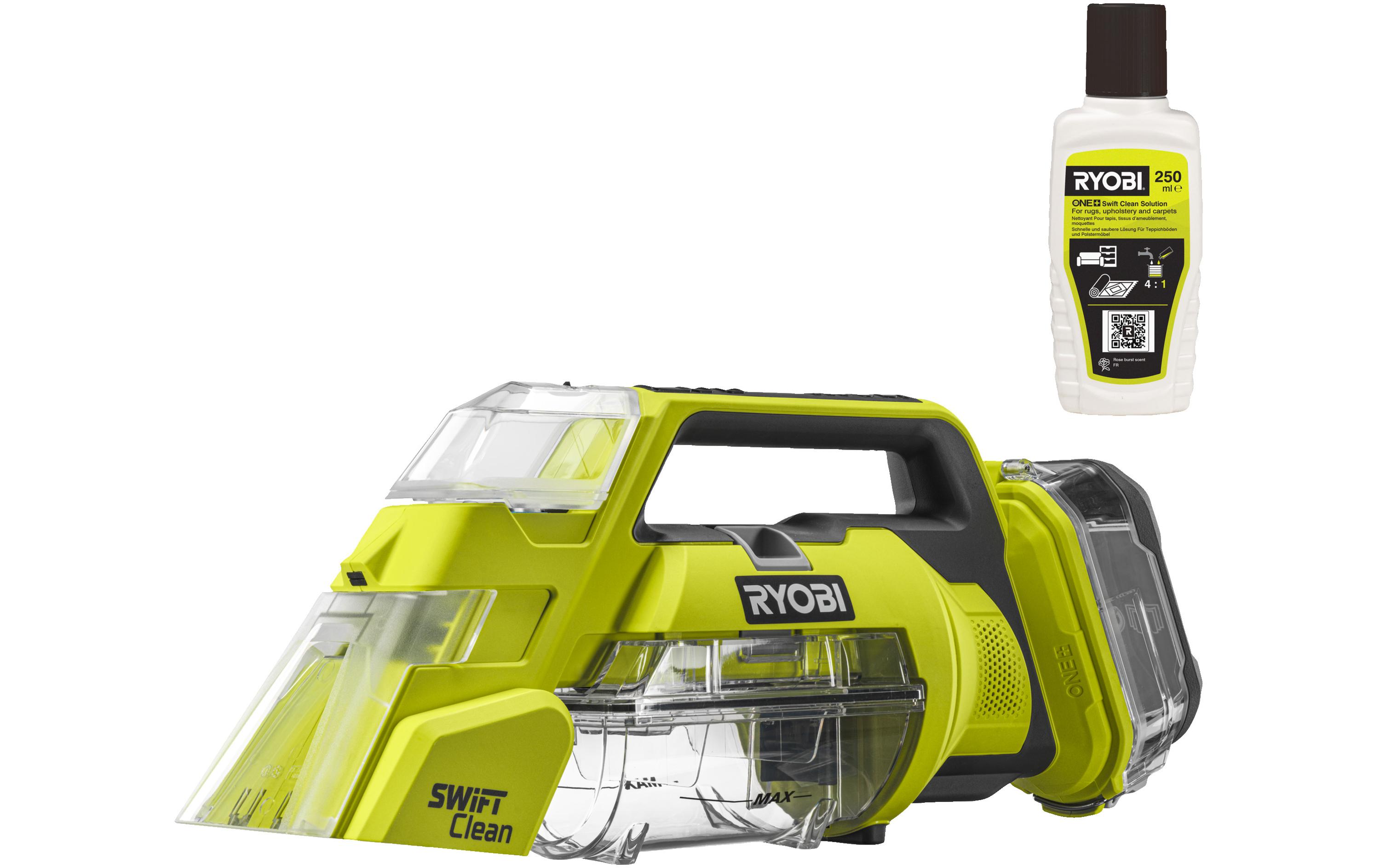 RYOBI Akku-Textielreiniger RDC18-0 ohne Akku und Ladegerät