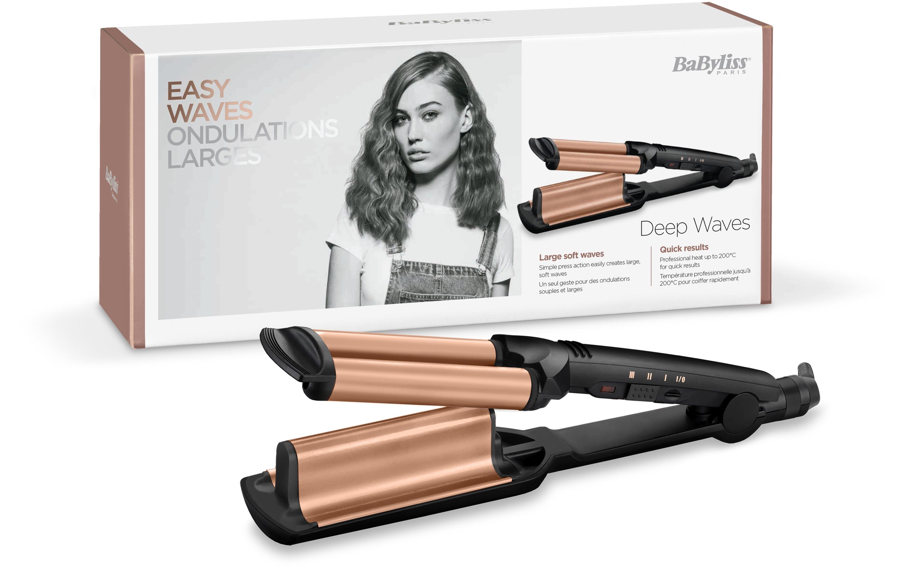 Babyliss Profiwelleneisen Deep Waves W2447E 60 x 100 mm