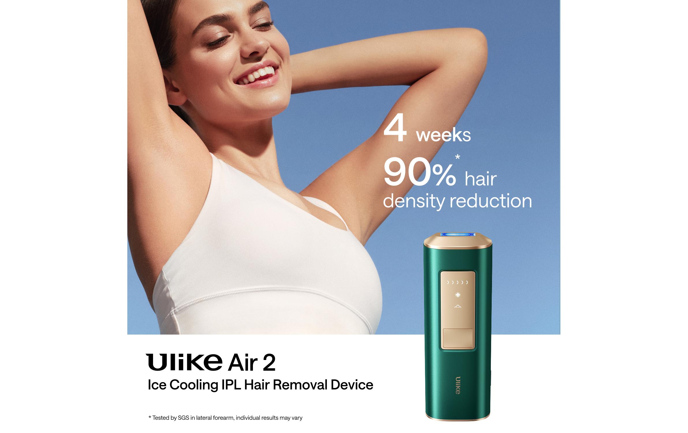 Ulike IPL-Haarentferner Air 2 Gold/Dunkelgrün