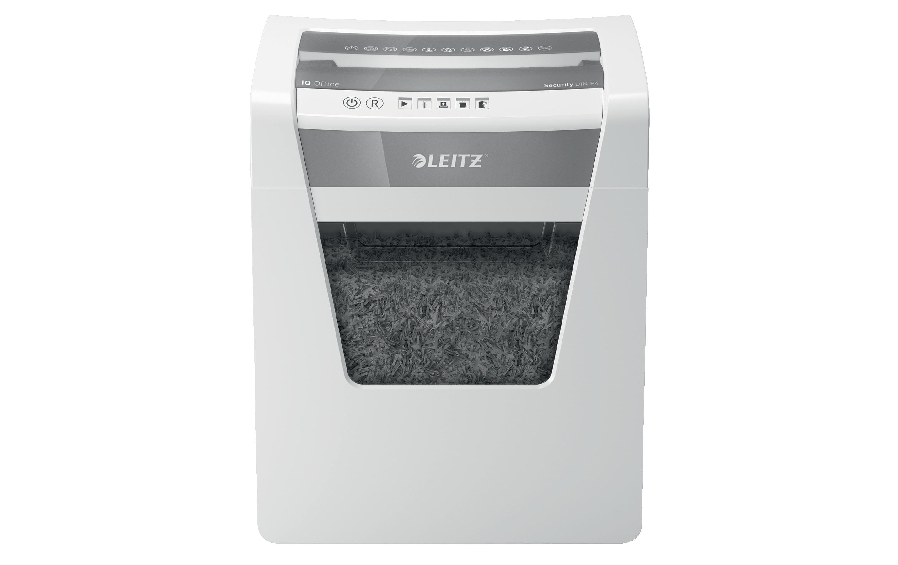 Leitz Bürogeräte Aktenvernichter IQ Office, P-4, bis zu 15 Blatt Leitz Bürogeräte Aktenvernichter IQ Office, P-4, bis zu 15 Blatt