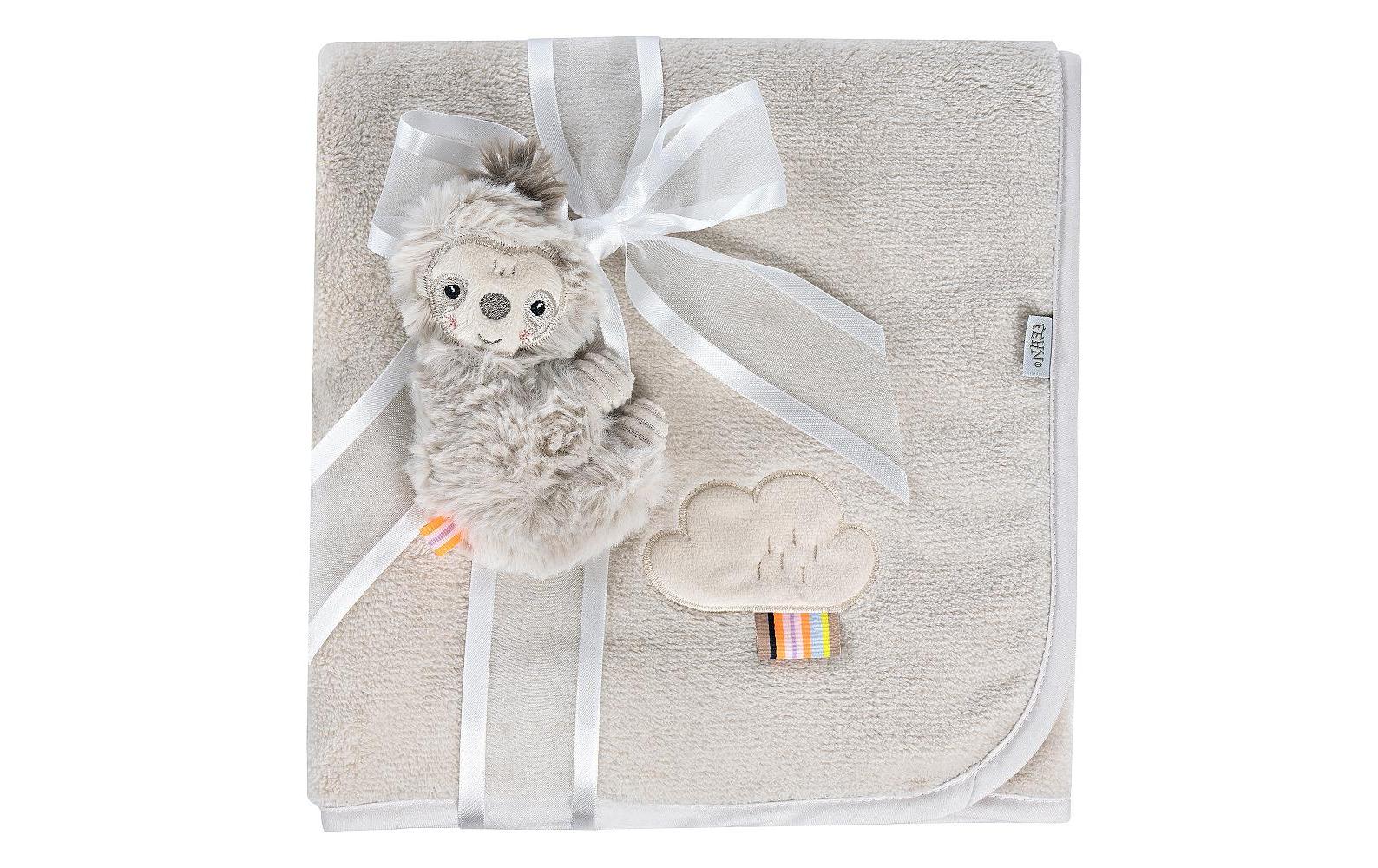 fehn Geschenkset Kuscheldecke Faultier fehn Geschenkset Kuscheldecke Faultier