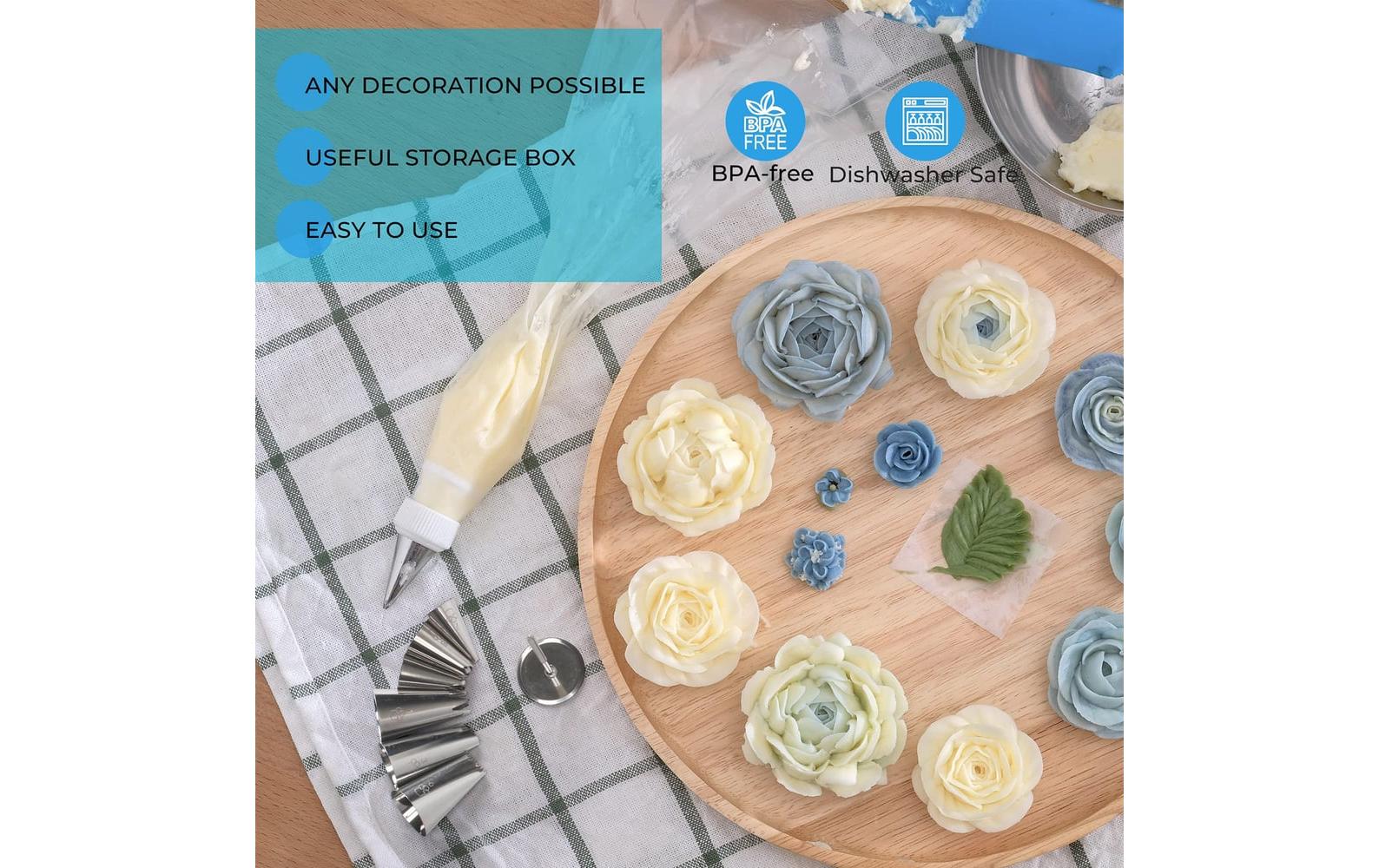 Wenburg Spritztülle - Set, 75-tlg