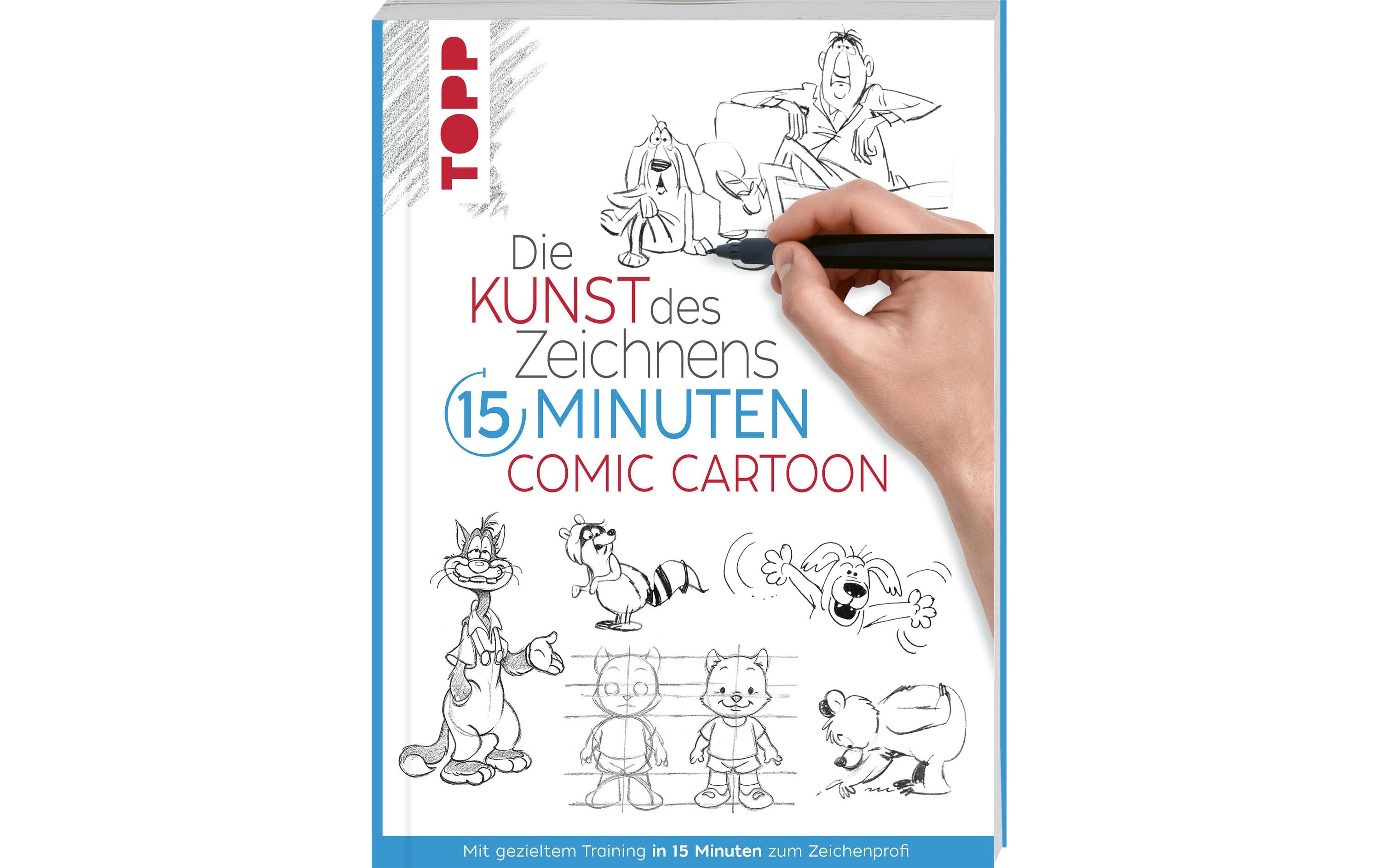 Frechverlag Handbuch Die Kunst des Zeichnens Comic Cartoon 96 Seiten