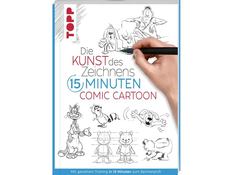 Frechverlag Handbuch Die Kunst des Zeichnens Comic Cartoon 96 Seiten
