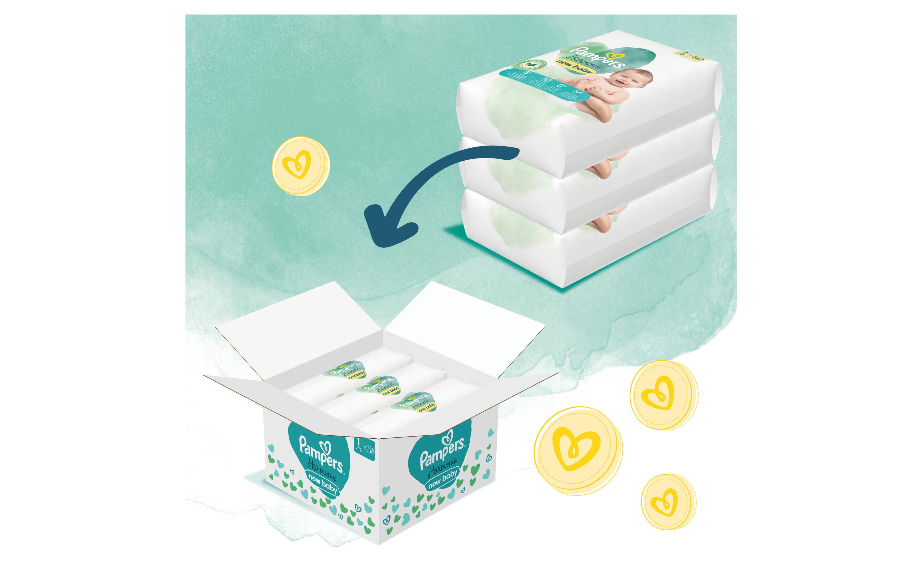 Pampers Windeln Harmonie Newborn Grösse 1 Pampers Windeln Harmonie Newborn Grösse 1