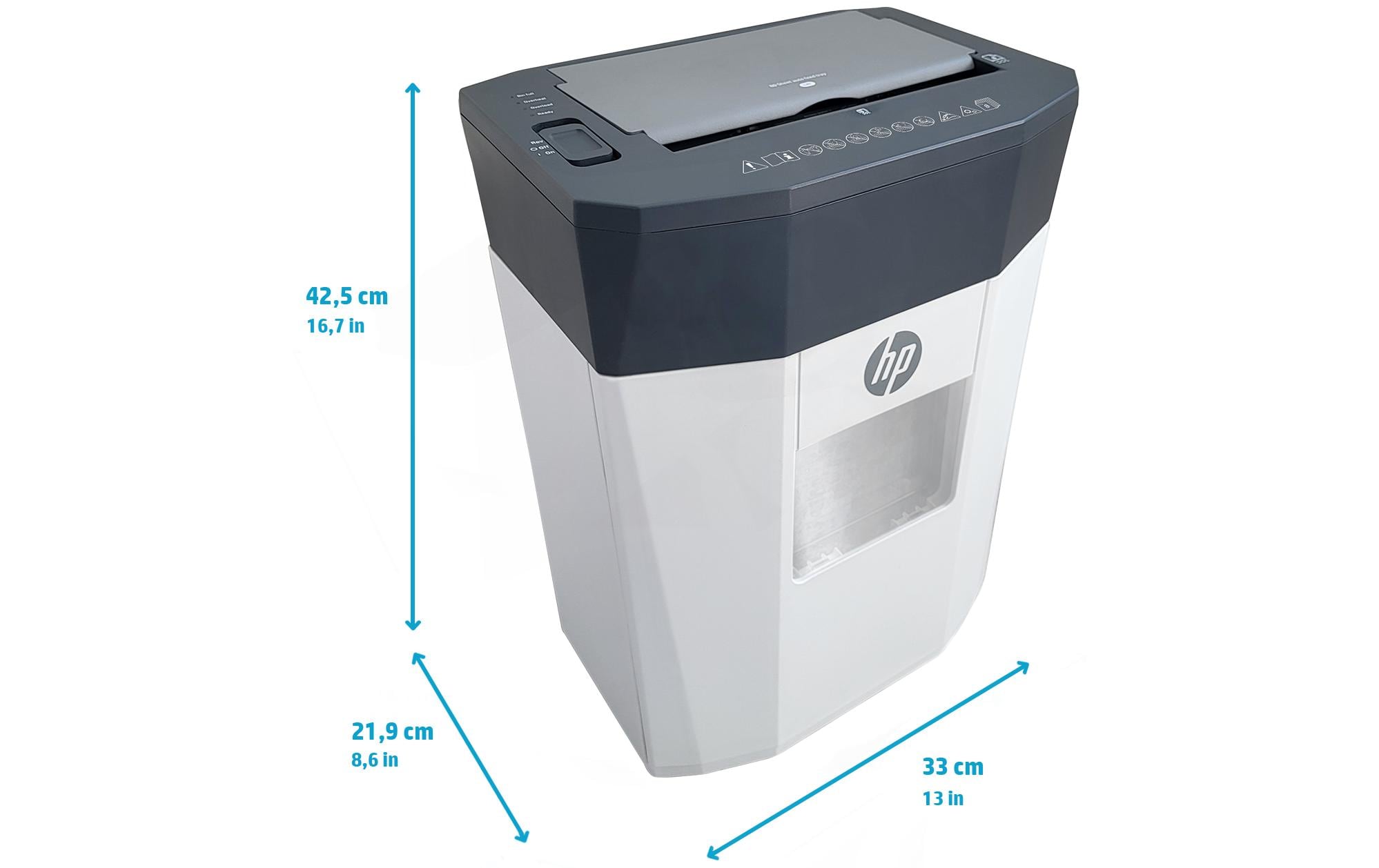 HP Aktenvernichter One Shredder Auto 80 CC, Sicherheitsstufe 4