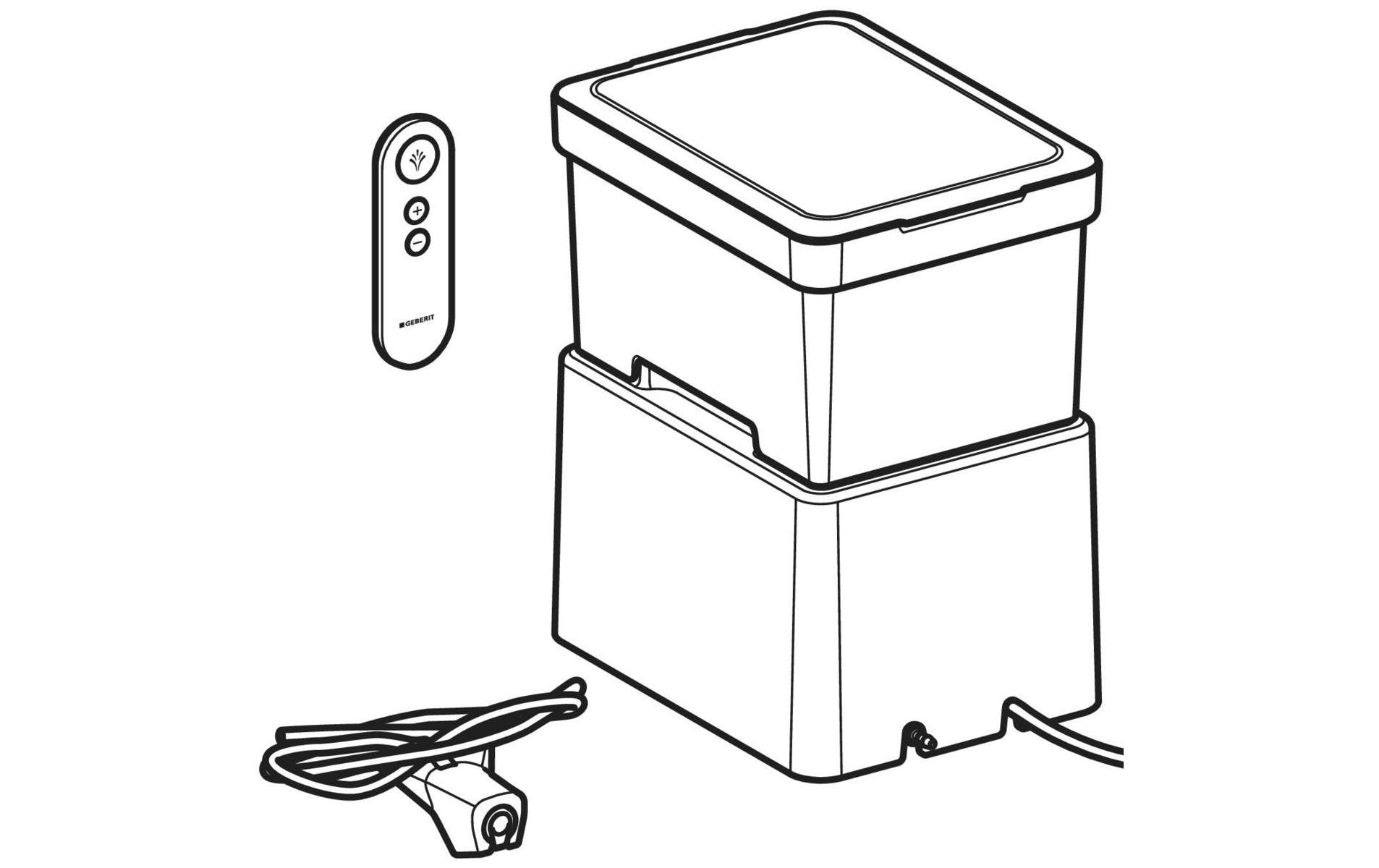 Geberit Dusch-WC Beistellgerät AquaClean Cama Geberit Dusch-WC Beistellgerät AquaClean Cama