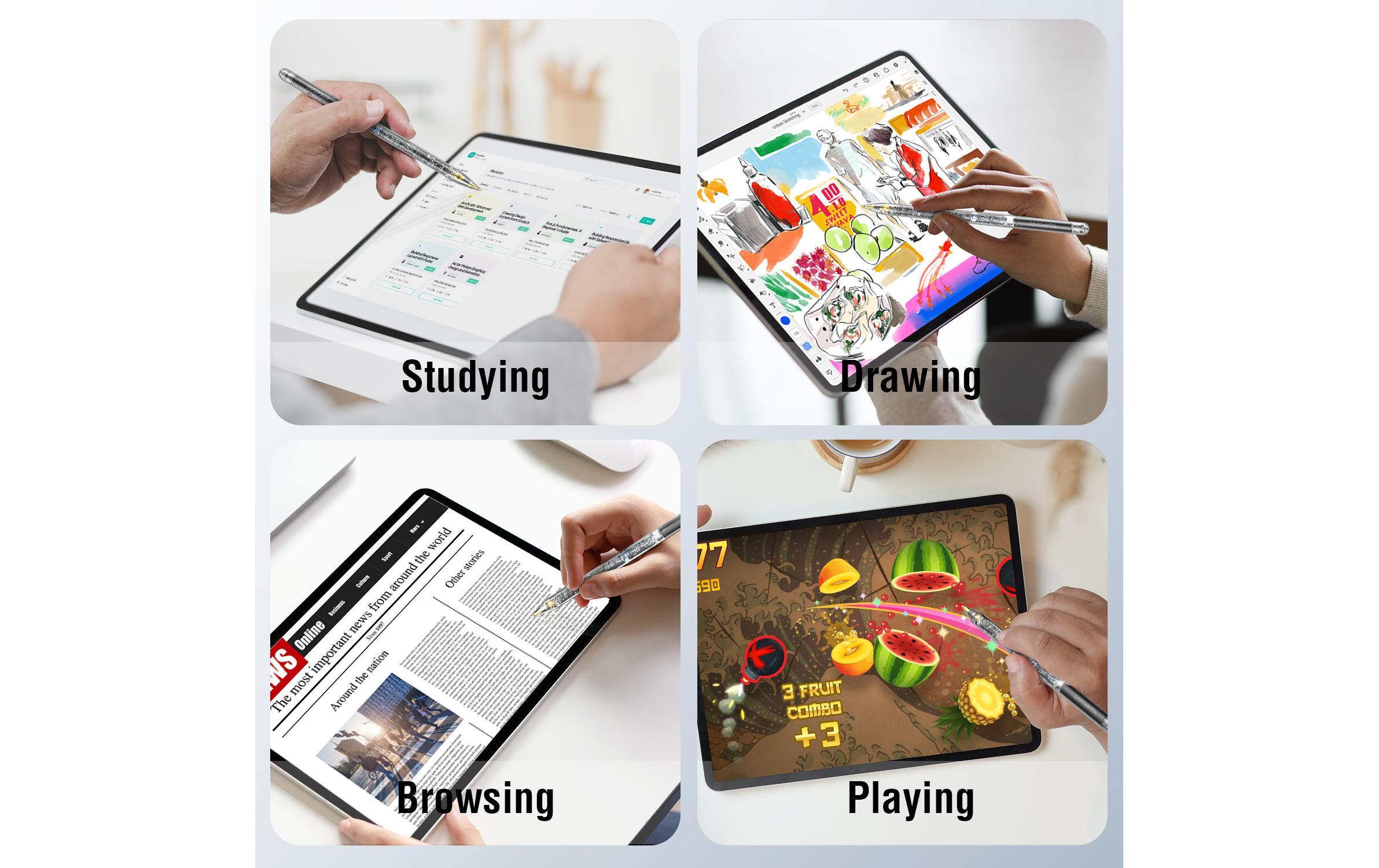 4smarts Eingabestift Pencil Pro Transparent 4smarts Eingabestift Pencil Pro Transparent