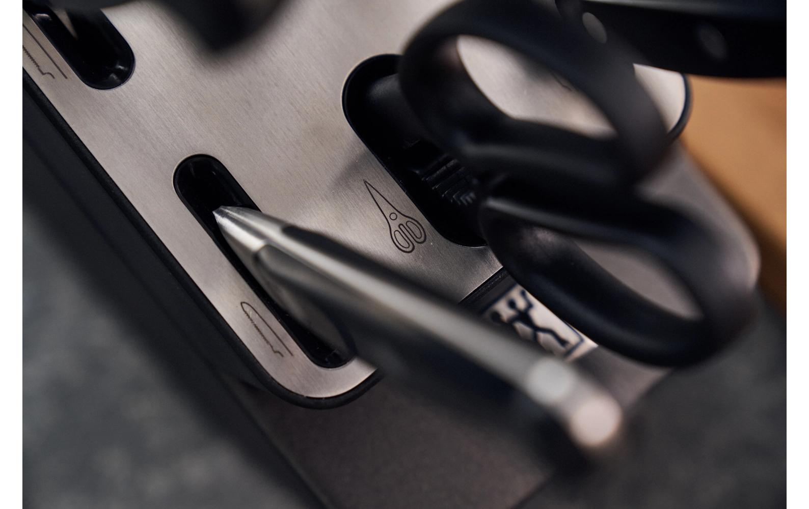 Zwilling Messerblock-Set mit Messer Pro Grau, 7-teilig