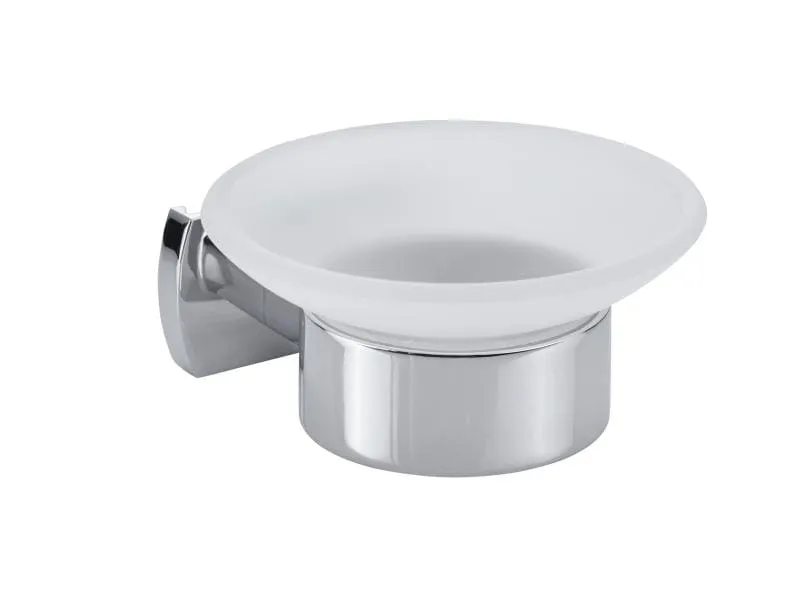 BIASCA Glashalter 10.9 x 12.5 x 5.4 cm Glas, Chrom BIASCA Glashalter 10.9 x 12.5 x 5.4 cm Glas, Chrom