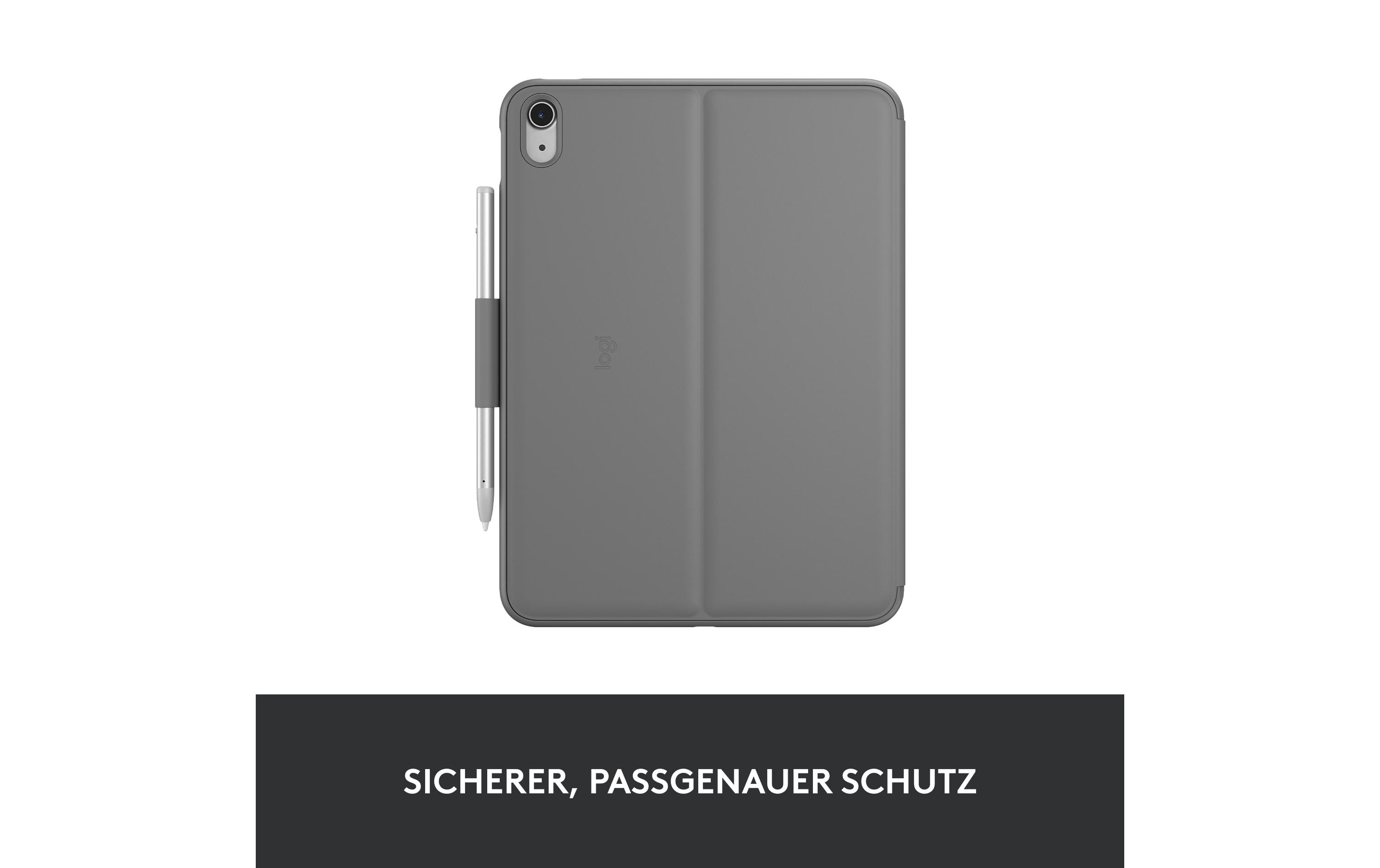 Logitech Tablet Tastatur Cover Slim Folio iPad 10.9 (10. Gen.)