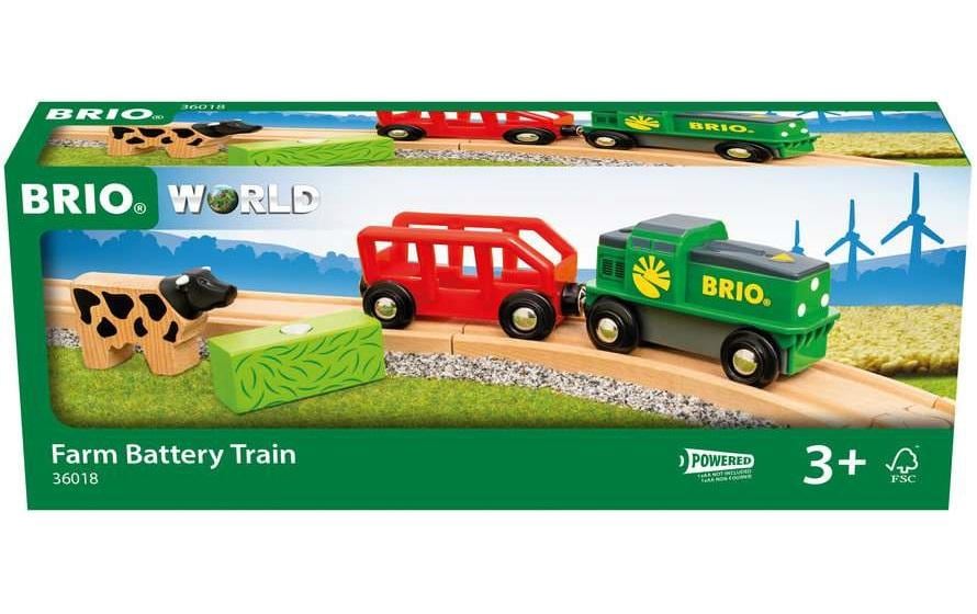 BRIO BRIO World Farm Battery Train