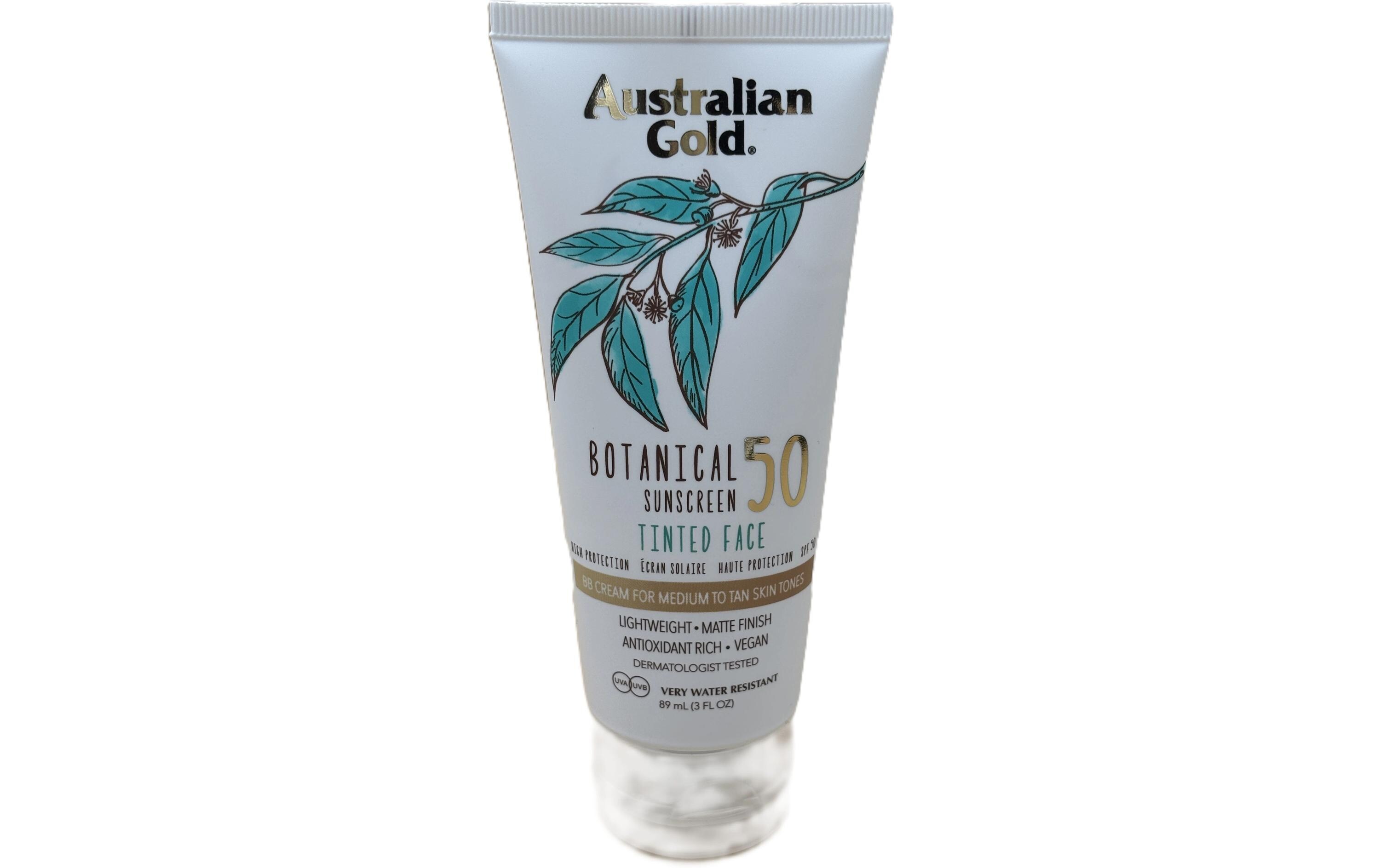 Australian Gold Sonnencreme Botanical Tinted Face Medium SPF 50 89 ml