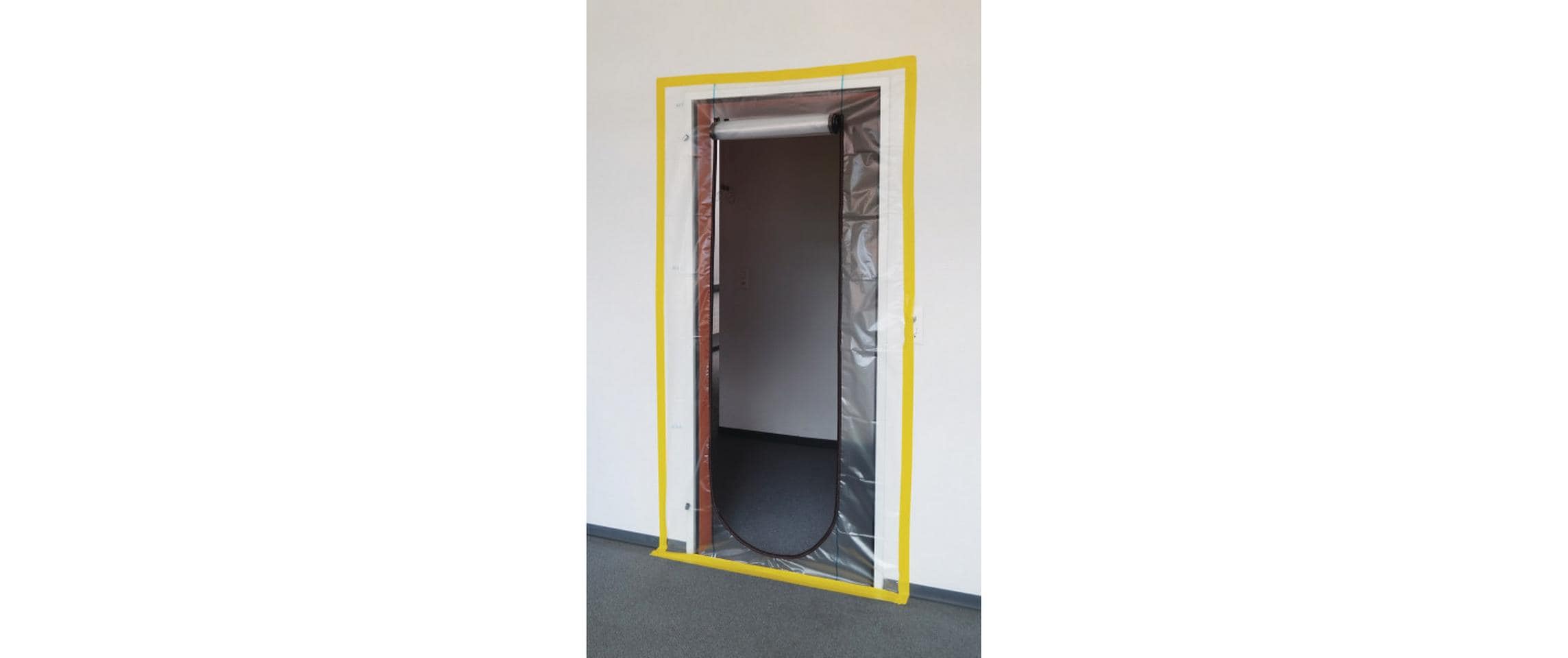 HOLA Staubschutztüre LDPE-Folie 2.5 x 1.1 m HOLA Staubschutztüre LDPE-Folie 2.5 x 1.1 m