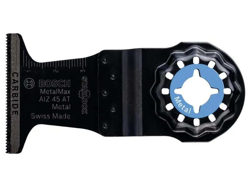 Bosch Tauchsägeblatt Starlock AIZ 45 AT Metall Max, 45 mm Bosch Tauchsägeblatt Starlock AIZ 45 AT Metall Max, 45 mm
