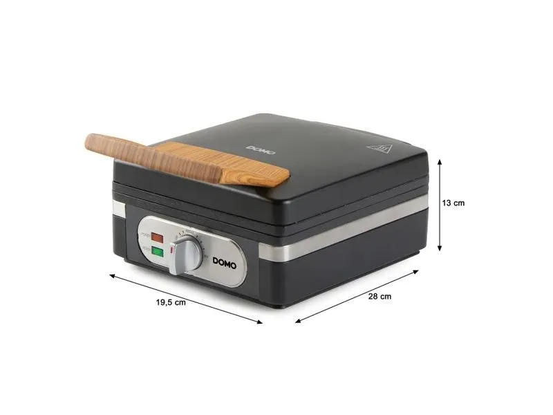 Domo Waffeleisen DO9275W , Schwarz