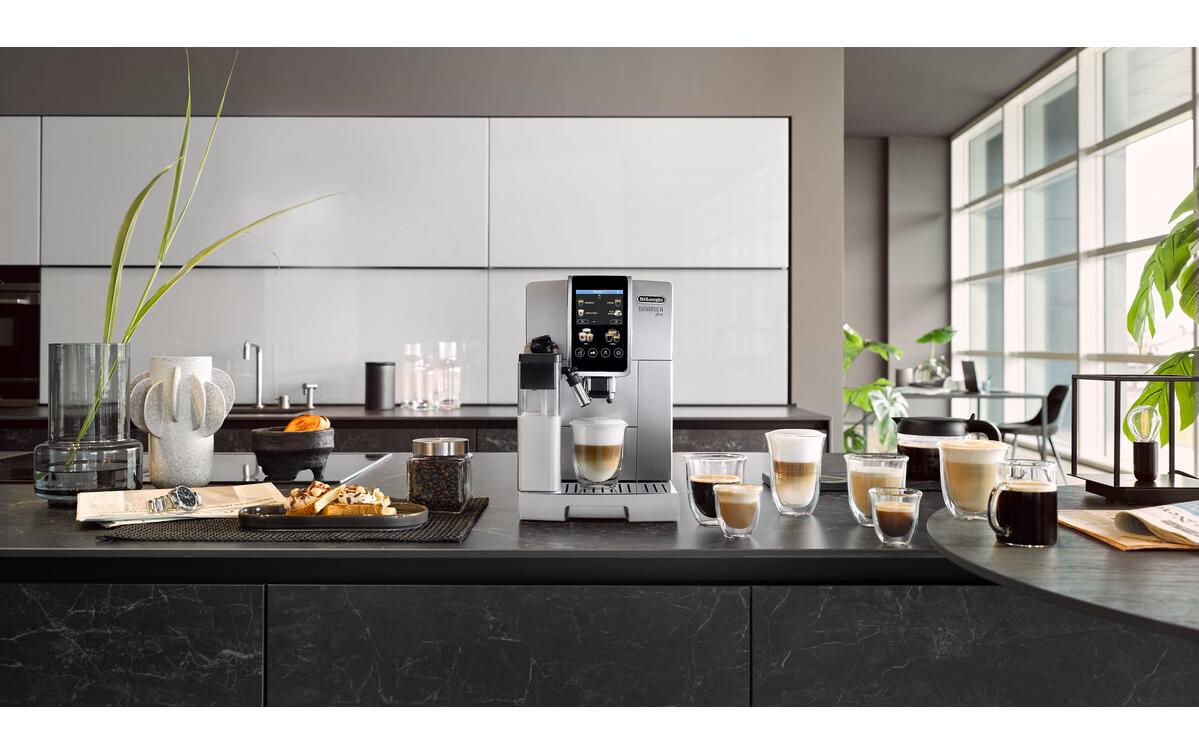 De'Longhi Kaffeevollautomat Dinamica Plus ECAM380.85 Taupe De'Longhi Kaffeevollautomat Dinamica Plus ECAM380.85 Taupe