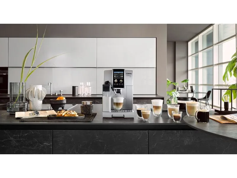 De'Longhi Kaffeevollautomat Dinamica Plus ECAM380.85 Taupe De'Longhi Kaffeevollautomat Dinamica Plus ECAM380.85 Taupe