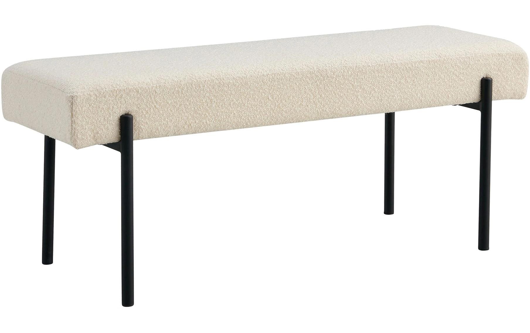 House Nordic Sitzbank Swindon 100 x 42.5 cm, Weiss