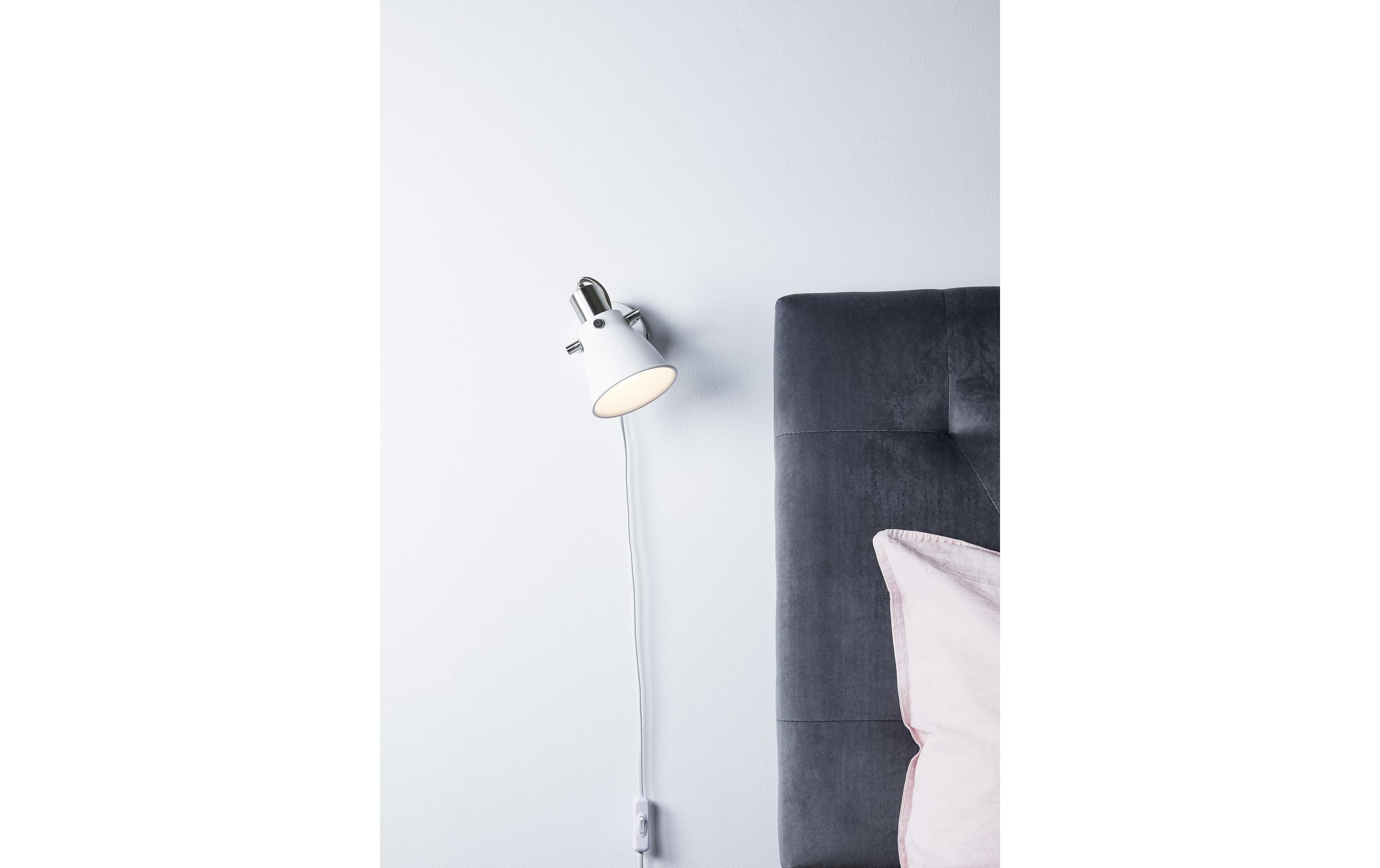 Markslöjd Wandleuchte Alton 1L 1x E14, Weiss Markslöjd Wandleuchte Alton 1L 1x E14, Weiss