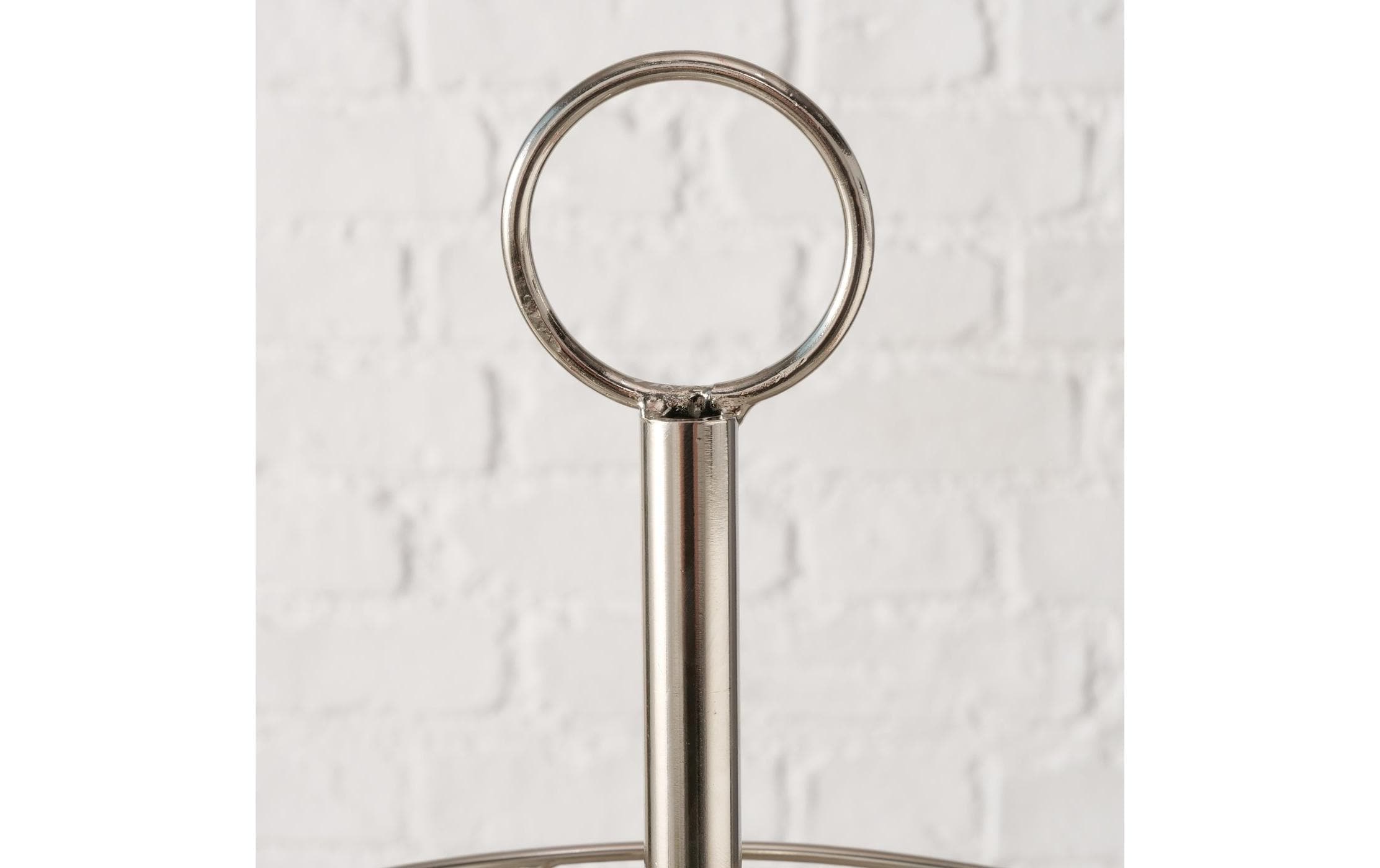 Boltze Etagere Enrico Silber, 70 x 36 cm